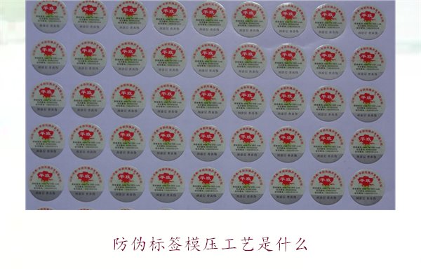 防偽標簽模壓工藝是什么？詳細介紹防偽標簽模壓工藝的原理和應用(圖1)